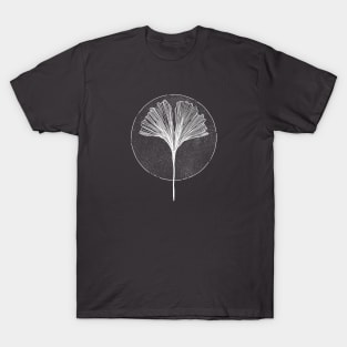 Wabi Sabi Ginkgo Leaf T-Shirt